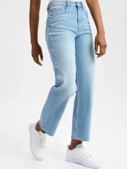 Tommy Jeans Jeans<Damen Straight Fit Jeans - Layla light stone uni