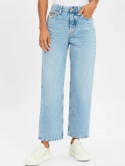 Damen Tommy Jeans Jeans|Hosen>Damen Straight Jeans - Layla