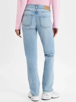 Damen JJXX Jeans>Damen Straight-fit -Jeans -JXNice SL Straight MW