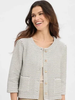 Damen More & More Blazer>Damen Strickblazer