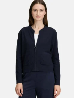 Betty & Co Pullover & Strickjacken<Damen Strick-Cardigan marine royal uni