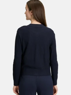 Betty & Co Pullover & Strickjacken<Damen Strick-Cardigan marine royal uni
