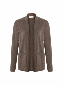 MAERZ Pullover & Strickjacken<Damen Strickhülle aus Schurwolle schoko uni