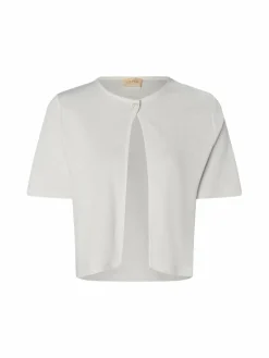 Cartoon Pullover & Strickjacken<Damen Strickjacke weiß uni