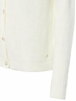 Fynch-Hatton Pullover & Strickjacken<Damen Strickjacke ecru uni