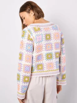 Damen Apricot Pullover & Strickjacken>Damen Strickjacke