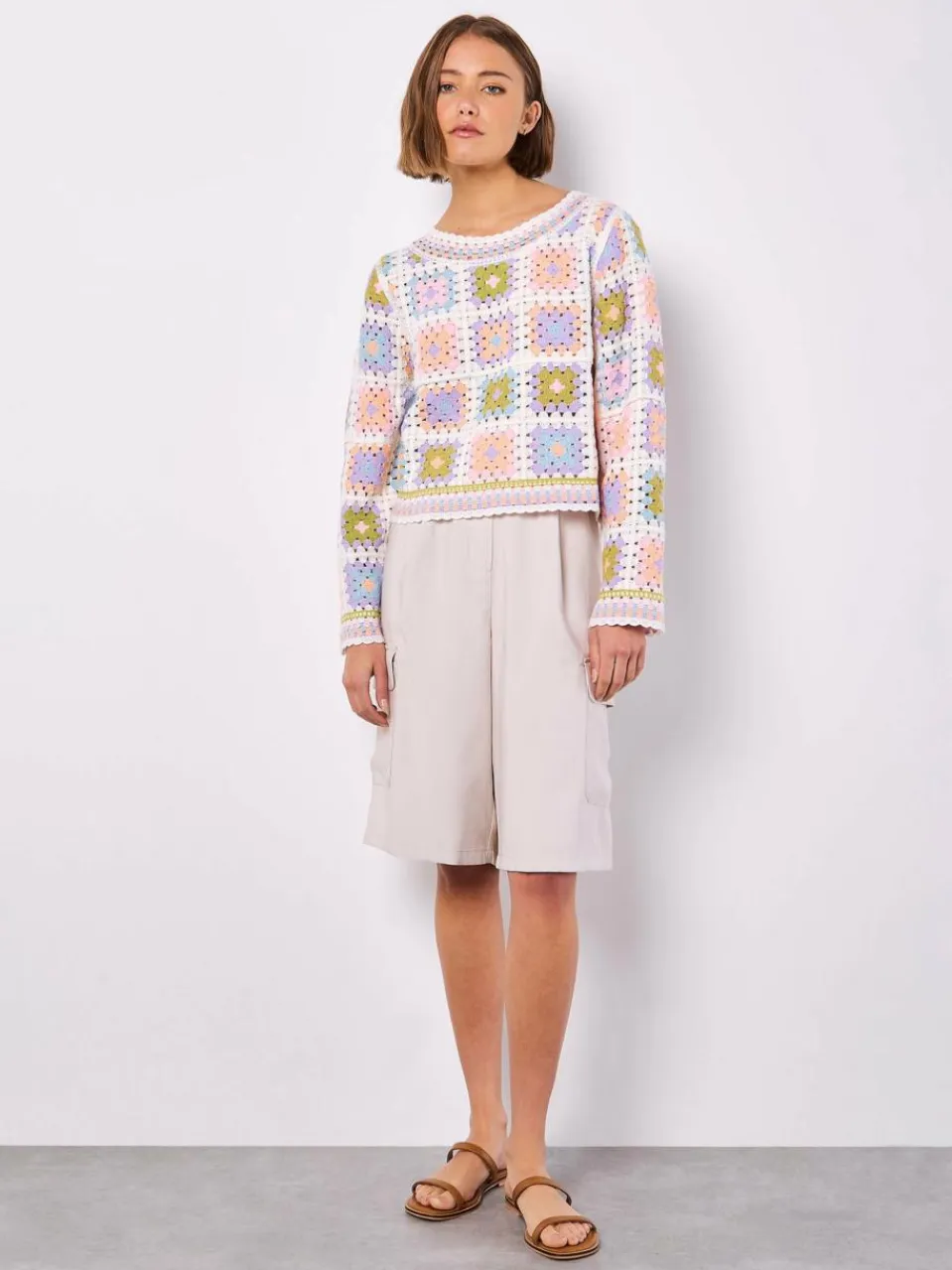 Damen Apricot Pullover & Strickjacken>Damen Strickjacke