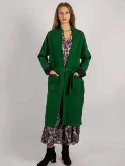 Vicci Germany Pullover & Strickjacken<Damen Strickjacke grün uni