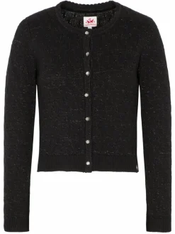 Spieth & Wenksy Pullover & Strickjacken<Damen Strickjacke - Eslem schwarz uni