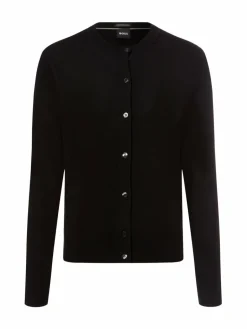 Damen BOSS Pullover & Strickjacken>Damen Strickjacke aus Schurwolle - Fadenasi