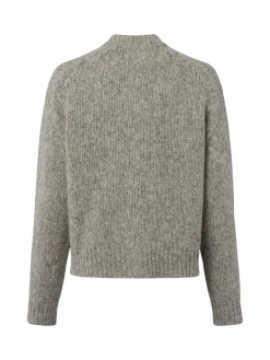 Damen Marc O'Polo Denim Pullover & Strickjacken>Damen Strickjacke mit Alpaka-Anteil