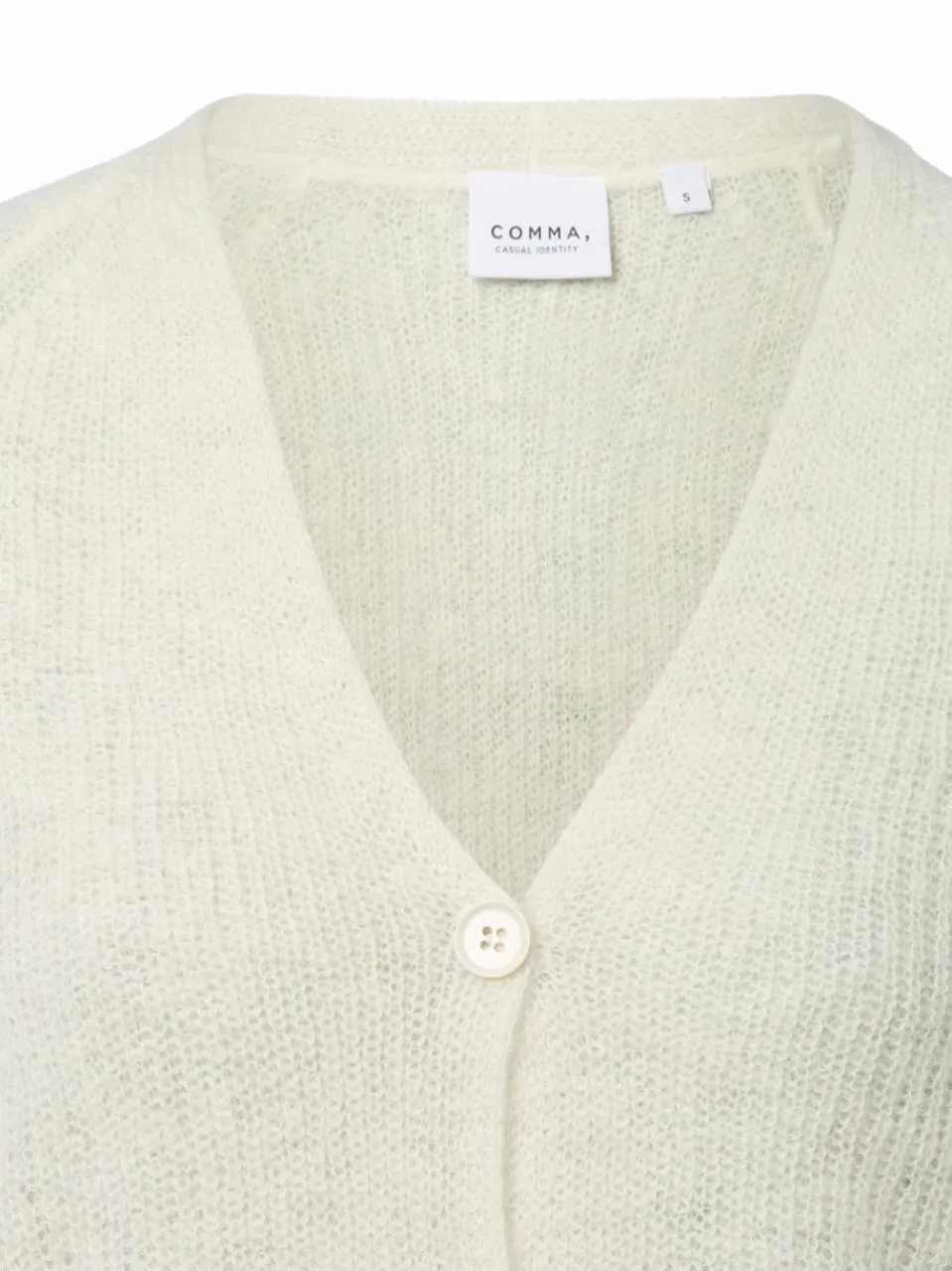 Damen comma casual identity Pullover & Strickjacken>Damen Strickjacke mit Alpaka-Anteil