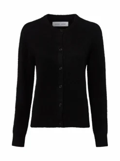 Damen Samsøe Samsøe Pullover & Strickjacken>Damen Strickjacke mit Alpaka- und Merino-Anteil - Nor