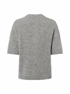 Damen Samsøe Samsøe Pullover & Strickjacken>Damen Strickjacke mit Alpaka-Anteil - Saanoura