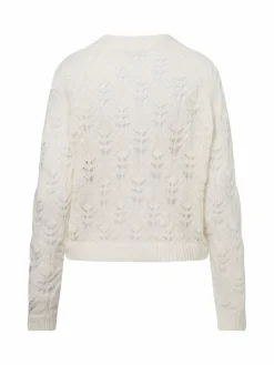 Damen Marie Lund Pullover & Strickjacken>Damen Strickjacke mit Mohair-Anteil