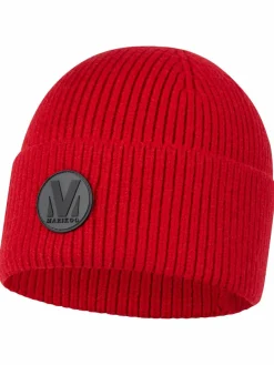 Marikoo Mützen & Hüte<Damen Strickmütze - Effelin 16 rot uni