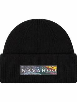 Navahoo Mützen & Hüte<Damen Strickmütze - Keksmagie 14 schwarz uni