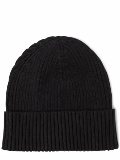 Calvin Klein Jeans Mützen & Hüte<Damen Strickmütze mit Cashmere-Anteil marine uni