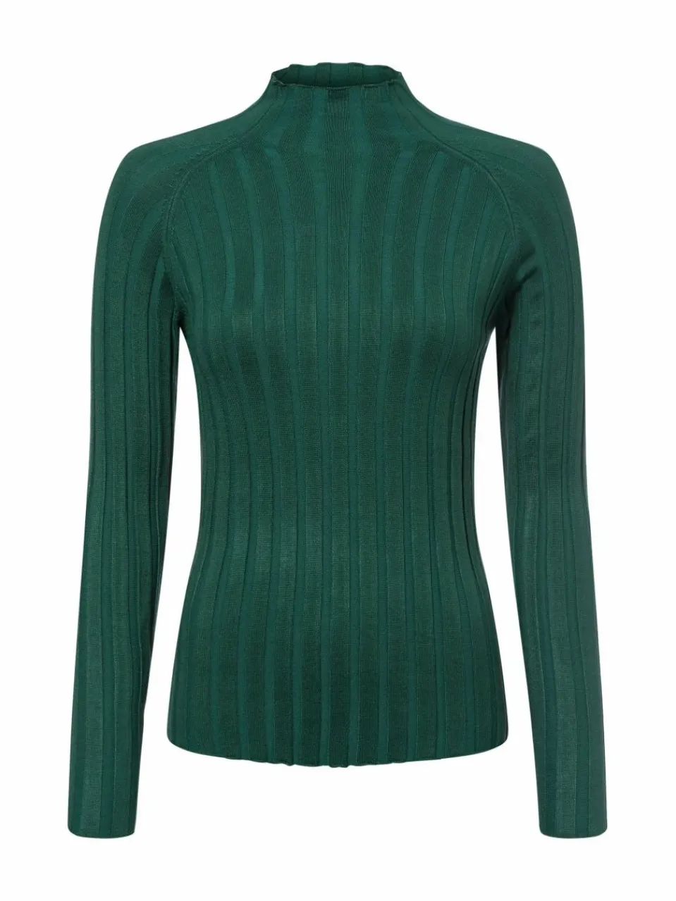 Marie Lund Pullover & Strickjacken<Damen Strickpullover tanne uni