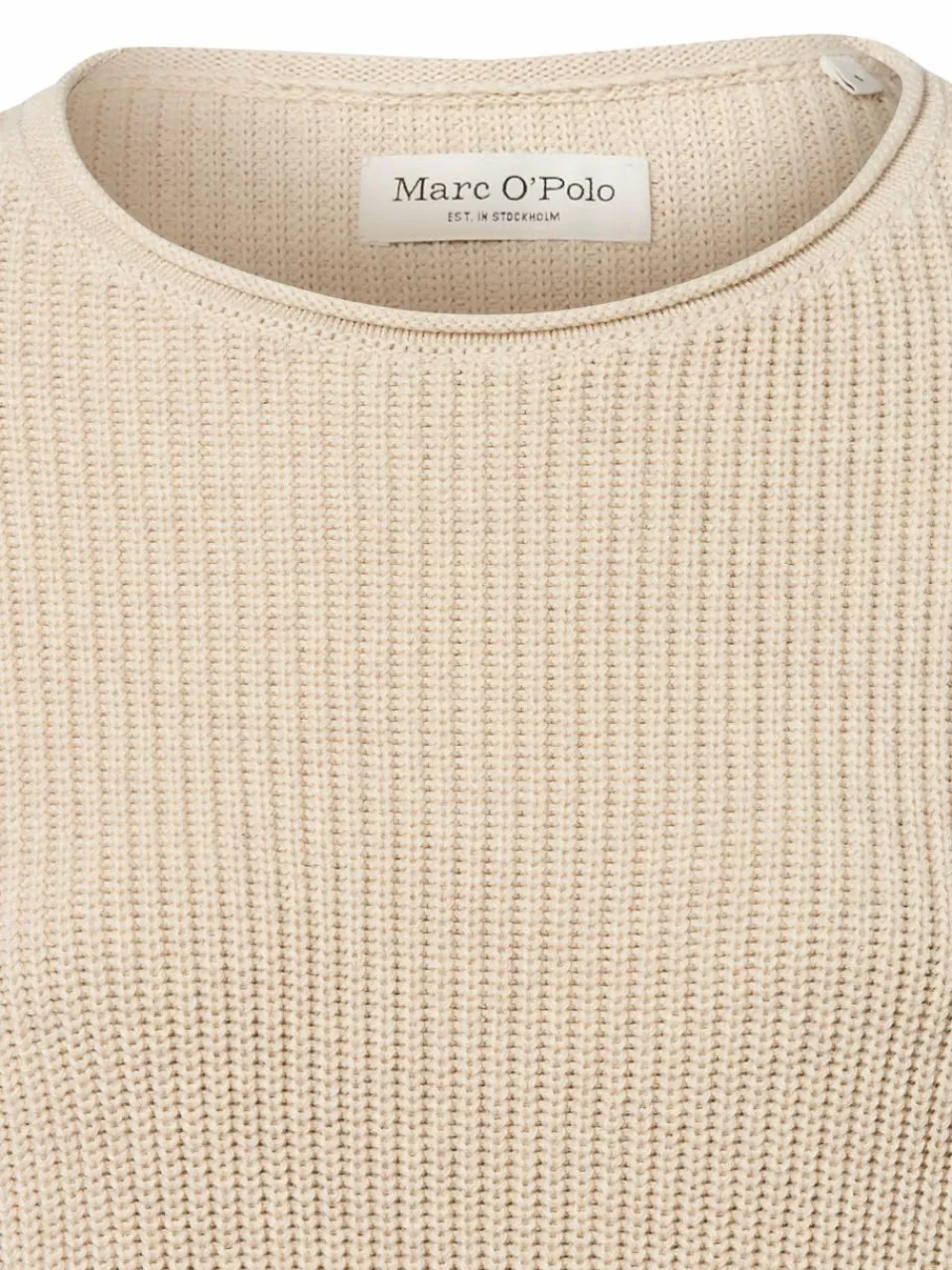 Marc O'Polo Pullover & Strickjacken<Damen Strickpullover kitt uni
