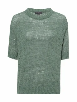 Franco Callegari Pullover & Strickjacken<Damen Strickpullover schilf strukturiert