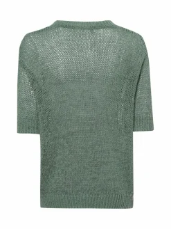 Franco Callegari Pullover & Strickjacken<Damen Strickpullover schilf strukturiert