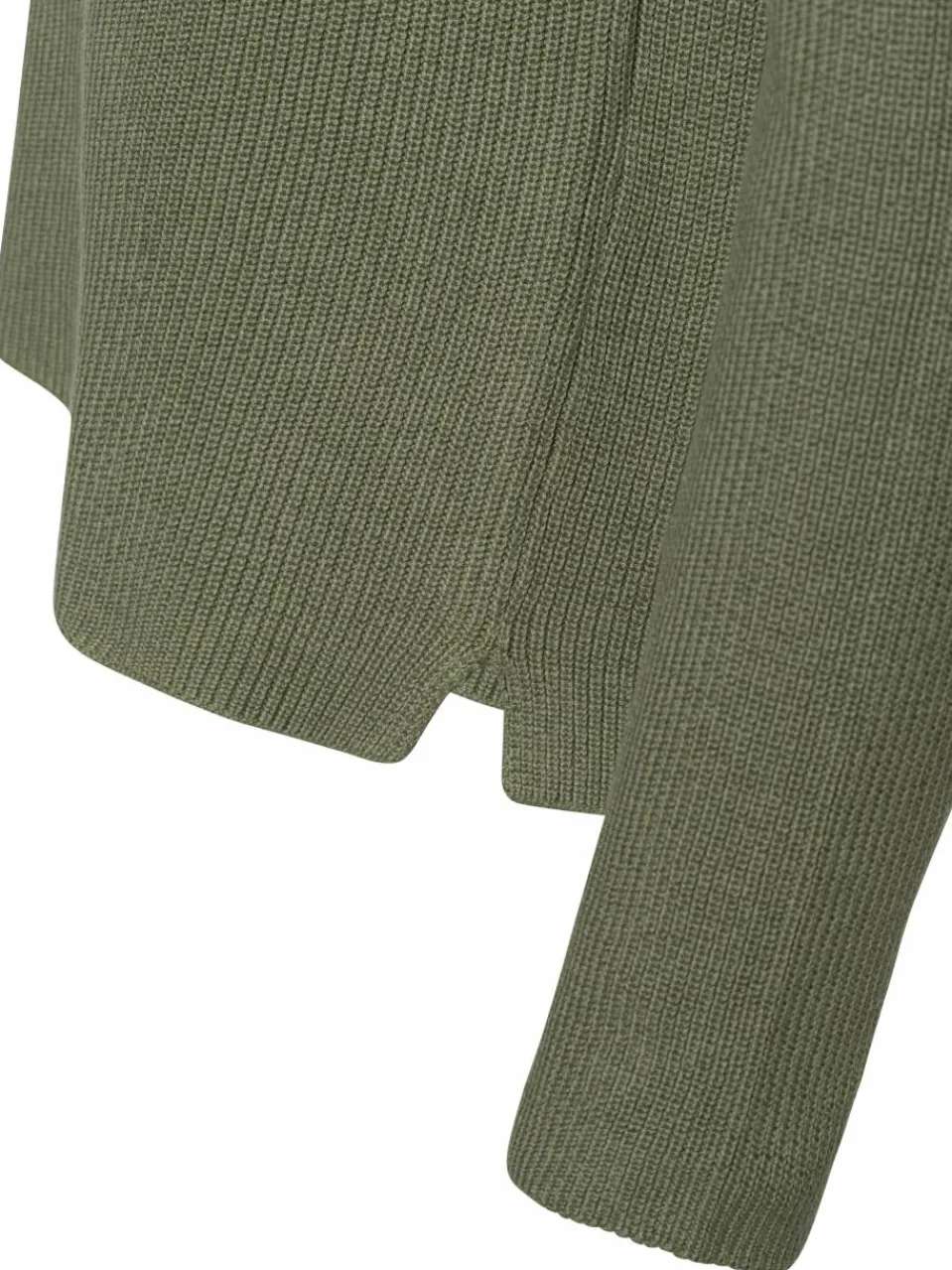 Marie Lund Pullover & Strickjacken<Damen Strickpullover erbse uni