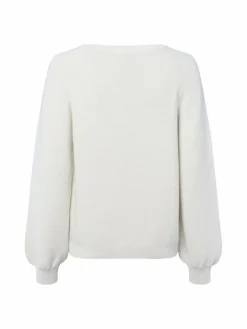 Monari Pullover & Strickjacken<Damen Strickpullover ecru uni