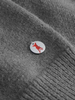 Frieda & Freddies Pullover & Strickjacken<Damen Strickpullover grau gemustert