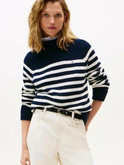 Damen Tommy Hilfiger Pullover & Strickjacken>Damen Strickpullover