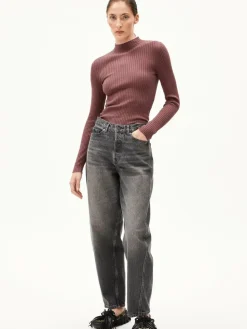 ARMEDANGELS Shirts & Tops<Damen Strickpullover - Alaania Knit rosenholz uni