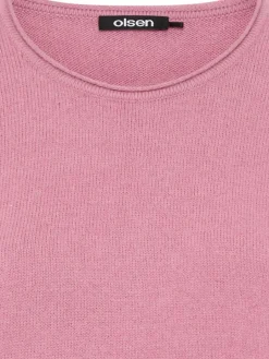 Olsen Pullover & Strickjacken<Damen Strickpullover - Henny altrosa meliert
