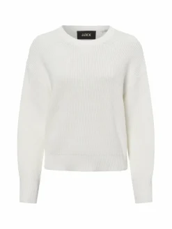 JJXX Pullover & Strickjacken<Damen Strickpullover - JXMila weiß uni