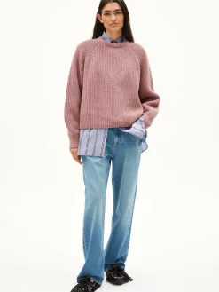 ARMEDANGELS Pullover & Strickjacken<Damen Strickpullover - Kaagi rosenholz uni