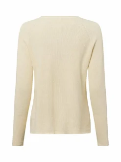 Marie Lund Pullover & Strickjacken<Damen Strickpullover - Nak vanille uni