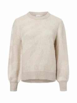 Damen Vila Pullover & Strickjacken>Damen Strickpullover - Vipinna