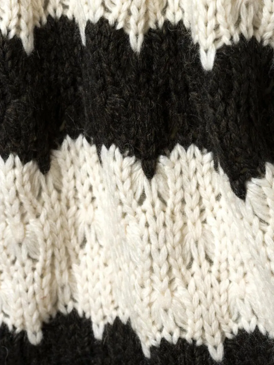 Y.A.S Pullover & Strickjacken<Damen Strickpullover - YASBubba beige schwarz gestreift