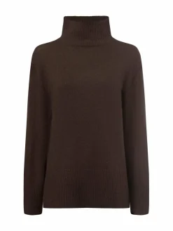 Damen Marie Lund Pullover & Strickjacken>Damen Strickpullover aus Merinowolle