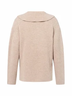 Damen Marie Lund Pullover & Strickjacken>Damen Strickpullover aus Merinowolle