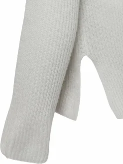 MAX&Co. Pullover & Strickjacken<Damen Strickpullover aus Cashmere - Baseball ecru uni