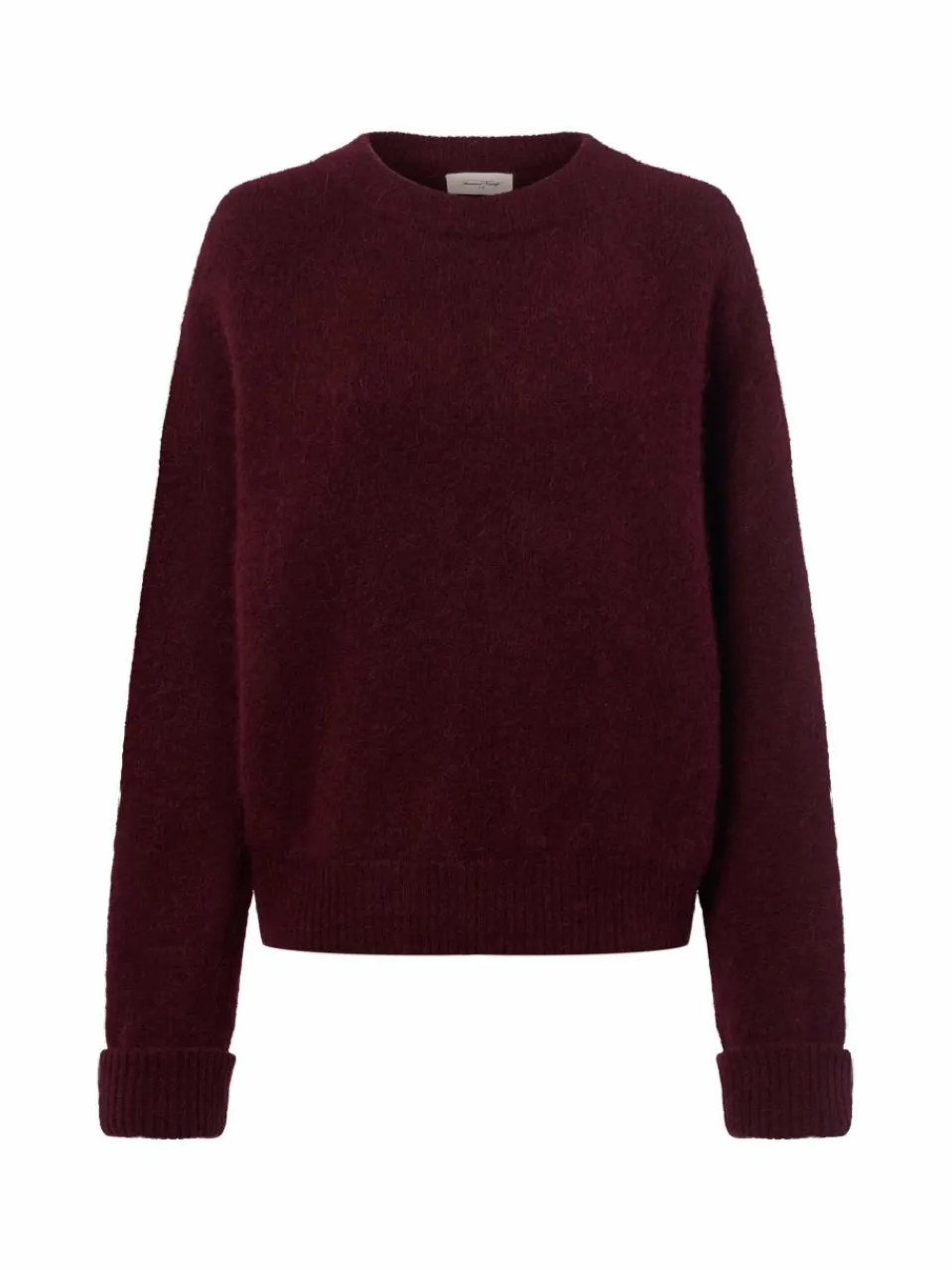 Damen american vintage Pullover & Strickjacken>Damen Strickpullover mit Alpaka-Anteil - Gaspacho Chine