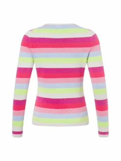 Damen Franco Callegari Pullover & Strickjacken>Damen Strickpullover mit Cashmere-Anteil