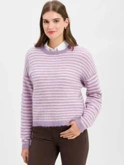 Damen american vintage Pullover & Strickjacken>Damen Strickpullover mit Alpaka-Anteil - Nenybay