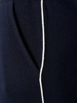 Oui Röcke<Damen Strickrock blau uni