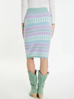 IZIA Röcke<Damen Strickrock mint uni