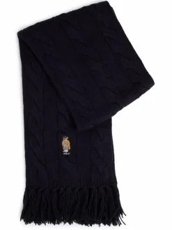 Polo Ralph Lauren Schals & Tücher<Damen Strickschal mit Wollanteil marine uni