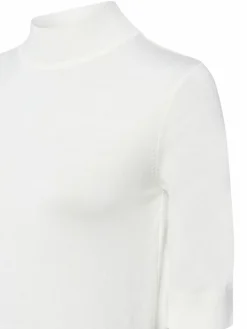 More & More Shirts & Tops<Damen Strickshirt ecru uni