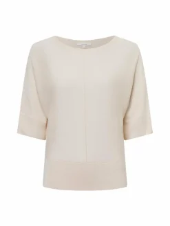 Opus Shirts & Tops<Damen Strickshirt - Peronika beige uni
