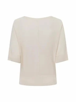 Opus Shirts & Tops<Damen Strickshirt - Peronika beige uni