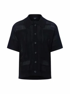 Someday Pullover & Strickjacken<Damen Strickshirt - Tiandra schwarz uni